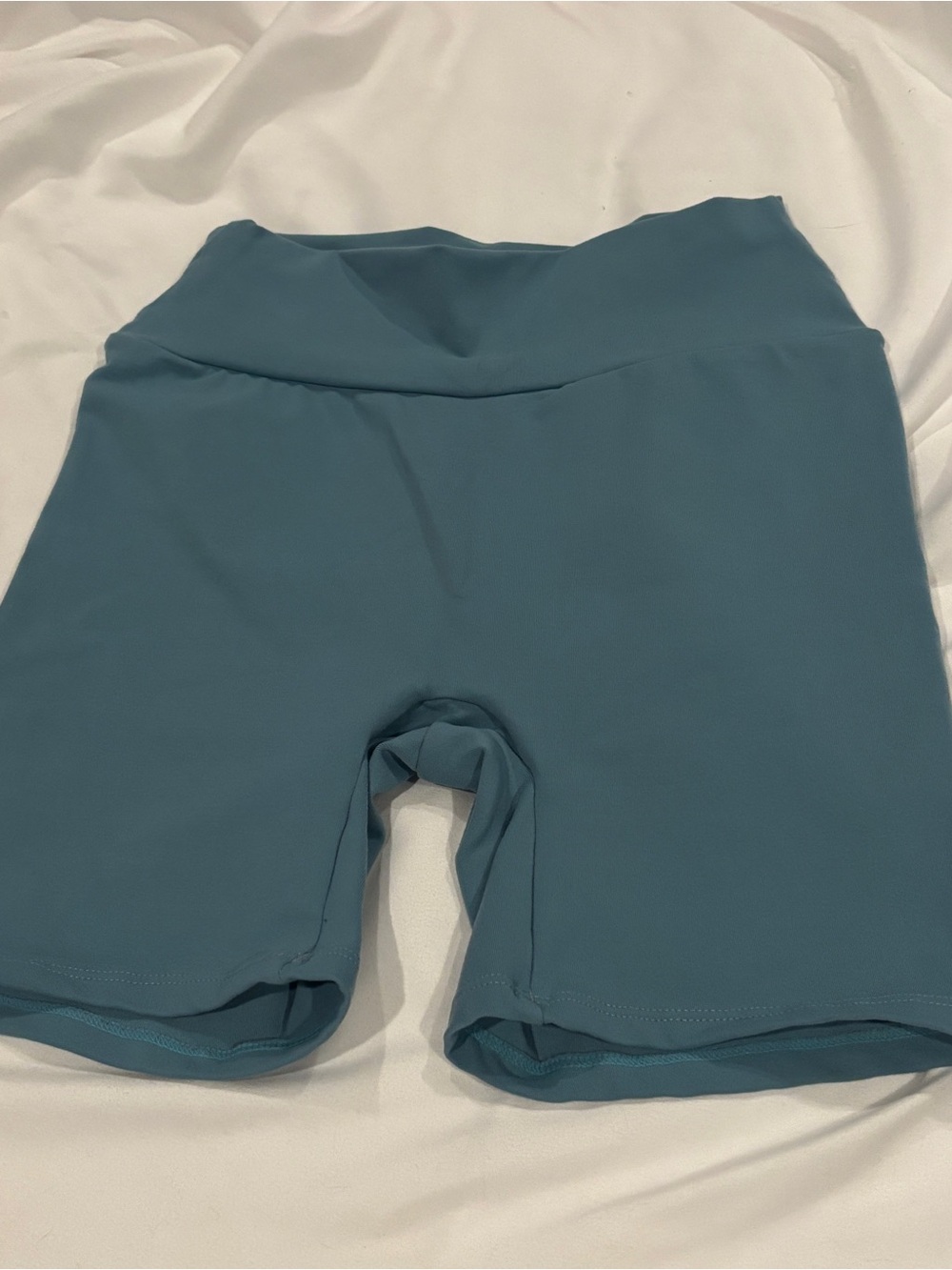Booty by Brabants High-Waist Teal Women's Bike Shorts